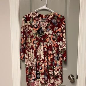 Boutique tunic length blouse